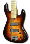 34 inch long scale 5 string Jazz style bass