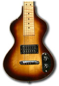 Lap-steel guitar