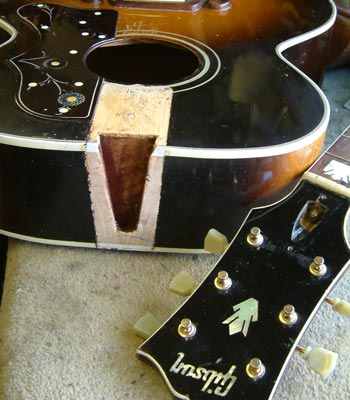 Gibson SJ200 neck reset