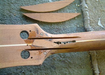 Guild B301 headstock repair