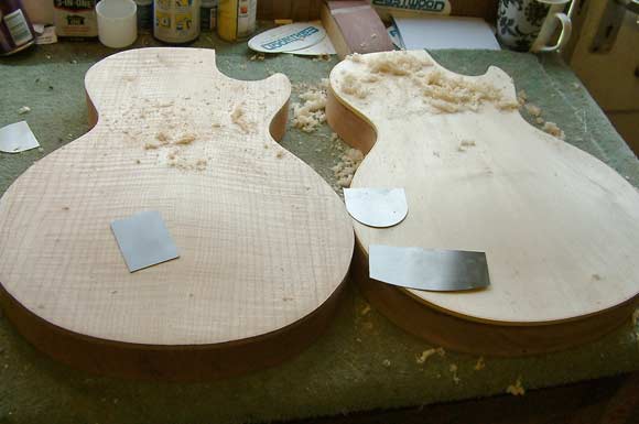 Les Paul style build