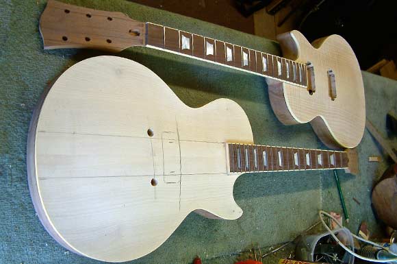 Les Paul style build